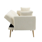 Fauteuil d'appoint sans accoudoirs sectionnel modulaire en lin