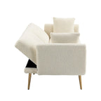 Fauteuil d'appoint sans accoudoirs sectionnel modulaire en lin