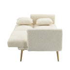 Fauteuil d'appoint sans accoudoirs sectionnel modulaire en lin