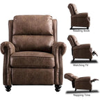 Fauteuil inclinable Club avec décorations à rivets