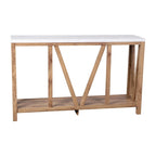 Console d'entrée rustique de style ferme