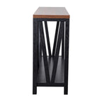 Console d'entrée rustique de style ferme