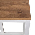 Console d'entrée rustique de style ferme