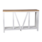 Console d'entrée rustique de style ferme