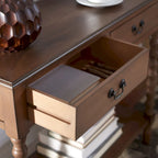 SAFAVIEH Henretta Console 2 tiroirs - 35,5 L x 13 P x 29,5 H - 35,5 L x 13 P x 29,5 H - 36Lx13Px30H