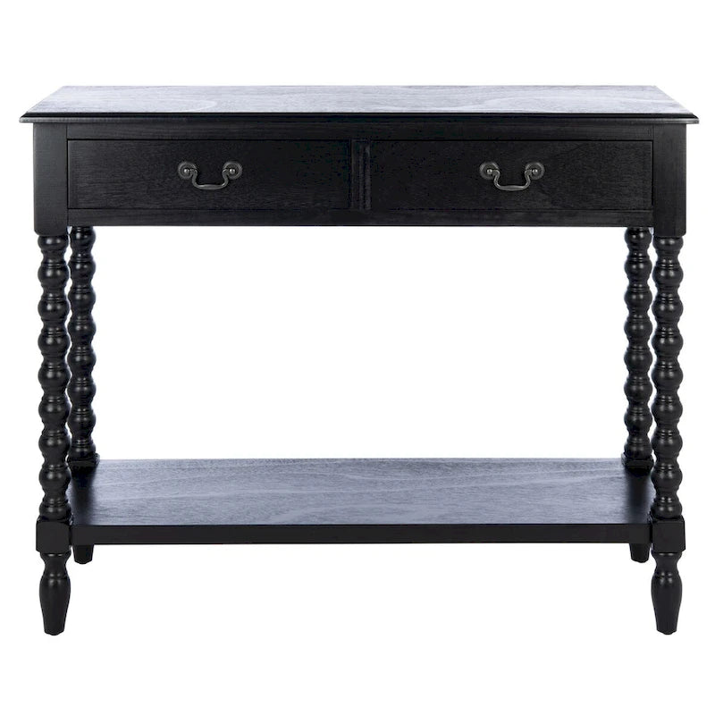SAFAVIEH Henretta Console 2 tiroirs - 35,5 L x 13 P x 29,5 H - 35,5 L x 13 P x 29,5 H - 36Lx13Px30H