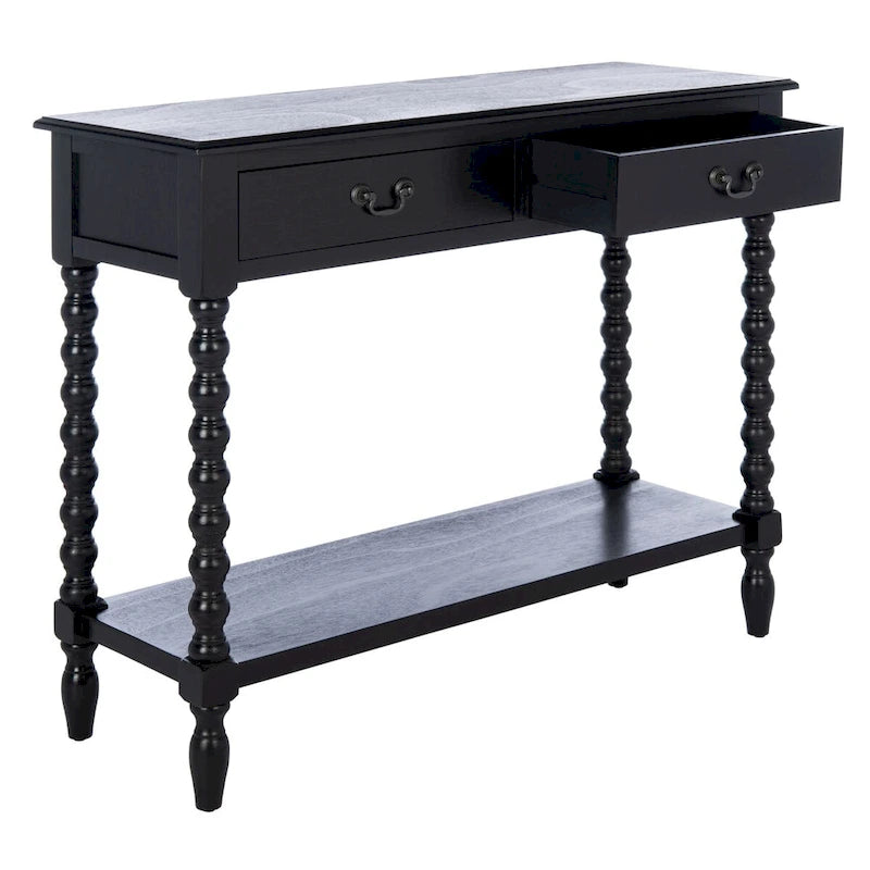 SAFAVIEH Henretta Console 2 tiroirs - 35,5 L x 13 P x 29,5 H - 35,5 L x 13 P x 29,5 H - 36Lx13Px30H