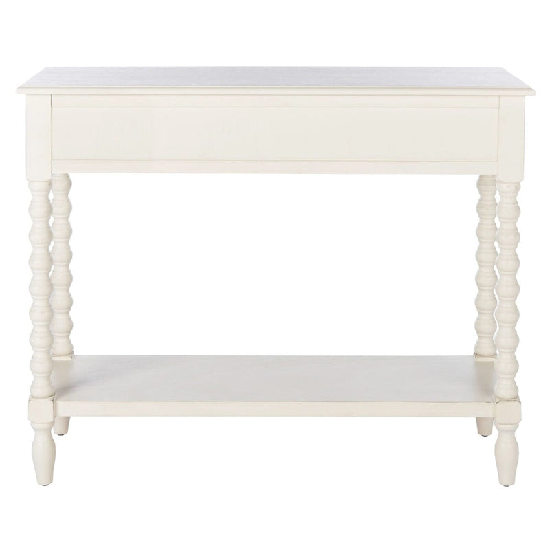 SAFAVIEH Henretta Console 2 tiroirs - 35,5 L x 13 P x 29,5 H - 35,5 L x 13 P x 29,5 H - 36Lx13Px30H