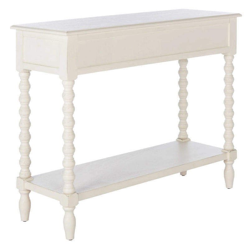 SAFAVIEH Henretta Console 2 tiroirs - 35,5 L x 13 P x 29,5 H - 35,5 L x 13 P x 29,5 H - 36Lx13Px30H