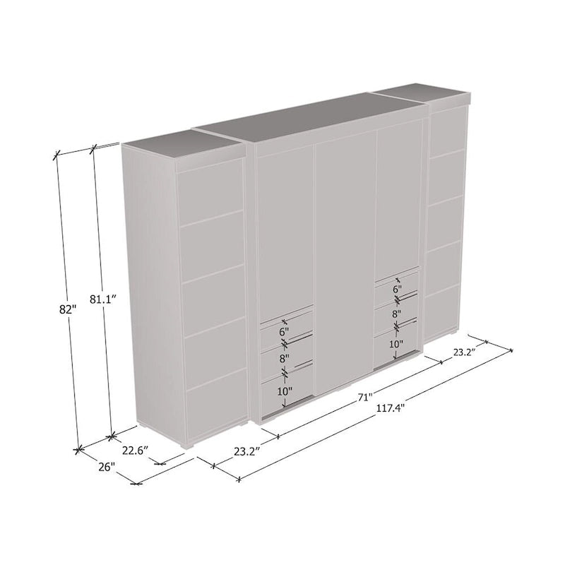 Armoire Monaco 3D-EXEX