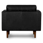Fauteuil de salon Napa Poly and Bark - Cuir italien véritable