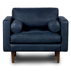 Fauteuil de salon Napa Poly and Bark - Cuir italien véritable