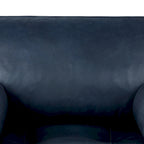 Fauteuil de salon Napa Poly and Bark - Cuir italien véritable