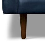Fauteuil de salon Napa Poly and Bark - Cuir italien véritable