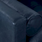 Fauteuil de salon Napa Poly and Bark - Cuir italien véritable