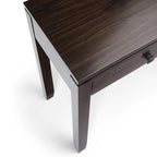 WYNDENHALL Essex Console de canapé contemporaine large en bois massif de 60 pouces de large - 60 x 15 x 29,5