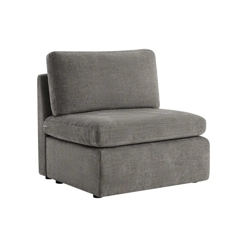 Ensemble de canapé modulable surdimensionné en tissu Celia