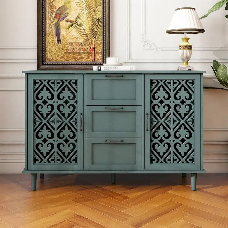 Armoire 2 portes 3 tiroirs pour chambre à coucher ou salon