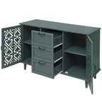 Armoire 2 portes 3 tiroirs pour chambre à coucher ou salon