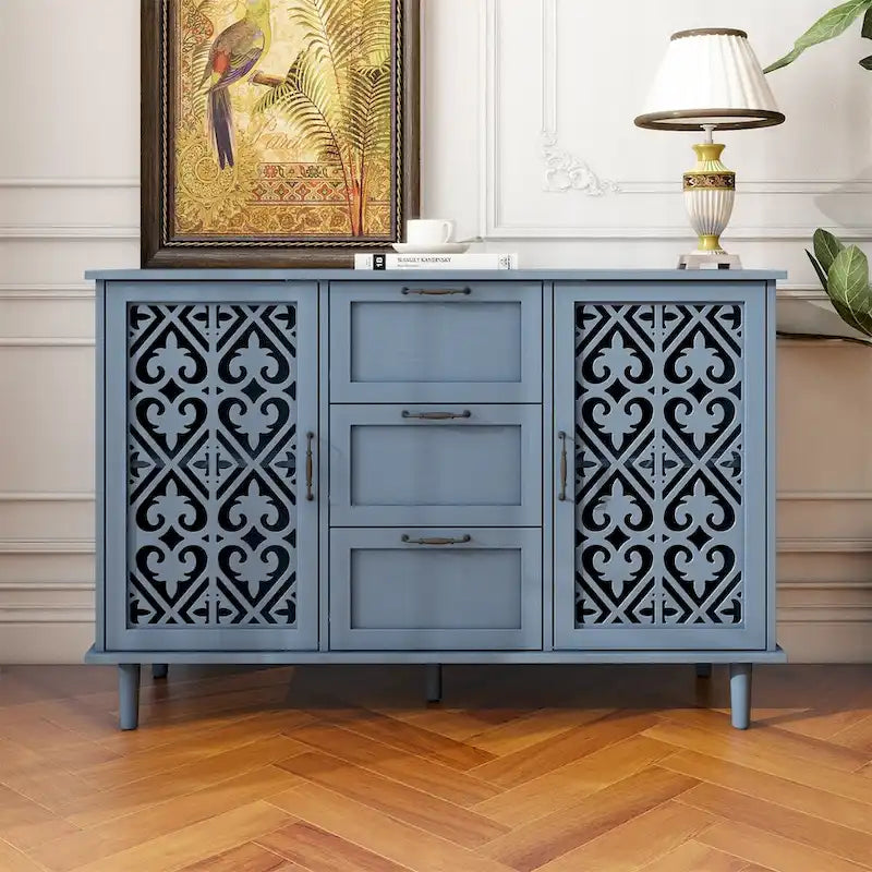 Armoire 2 portes 3 tiroirs pour chambre à coucher ou salon