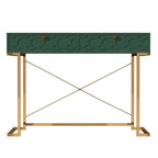 Bureau de rangement brillant pour bureau à domicile avec tiroir
