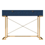 Bureau de rangement brillant pour bureau à domicile avec tiroir