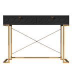 Bureau de rangement brillant pour bureau à domicile avec tiroir