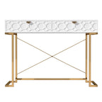 Glossy Storage Home Office Desk with Drawer
