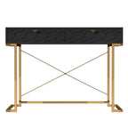 Bureau de rangement brillant pour bureau à domicile avec tiroir
