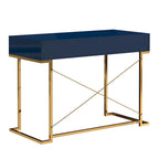 Bureau de rangement brillant pour bureau à domicile avec tiroir