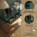 Bureau de rangement brillant pour bureau à domicile avec tiroir