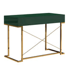 Bureau de rangement brillant pour bureau à domicile avec tiroir