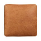 Ottoman Poly & Bark Essex - Cuir italien véritable pleine fleur