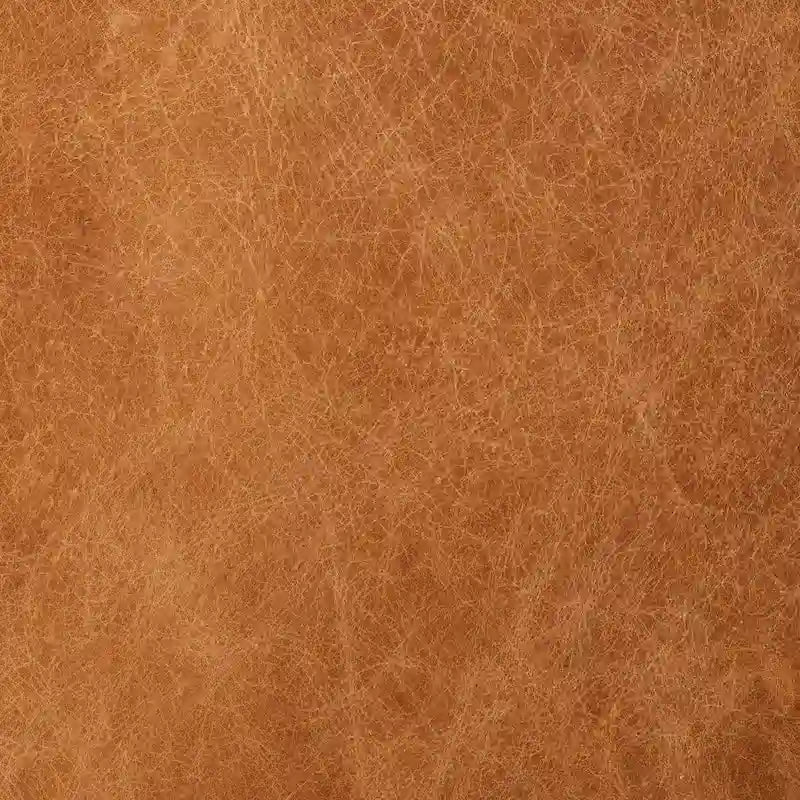 Ottoman Poly & Bark Essex - Cuir italien véritable pleine fleur