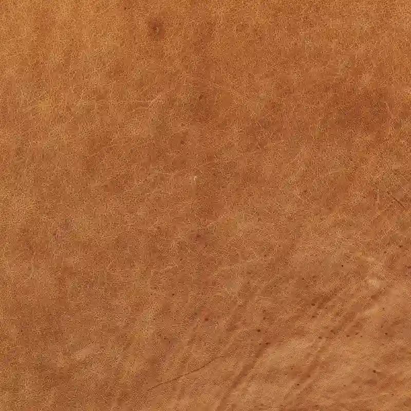 Ottoman Poly & Bark Essex - Cuir italien véritable pleine fleur