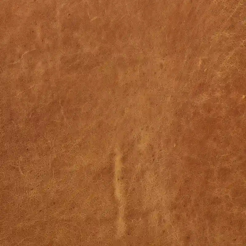 Ottoman Poly & Bark Essex - Cuir italien véritable pleine fleur