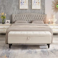 Banc/Ottoman de lit 59 po avec rangement