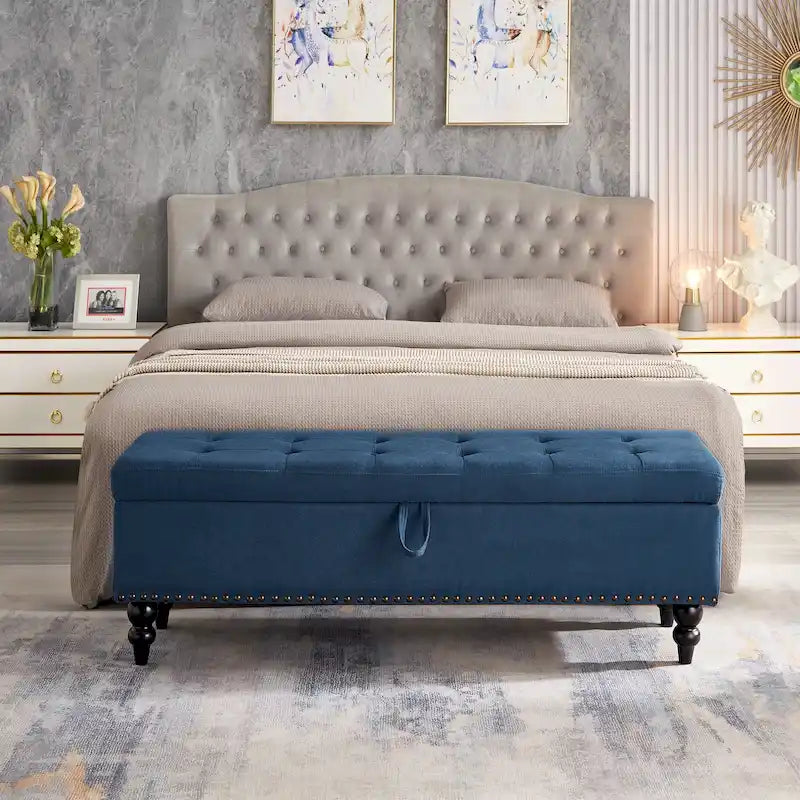 Banc/Ottoman de lit 59 po avec rangement
