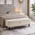 Banc/Ottoman de lit 59 po avec rangement
