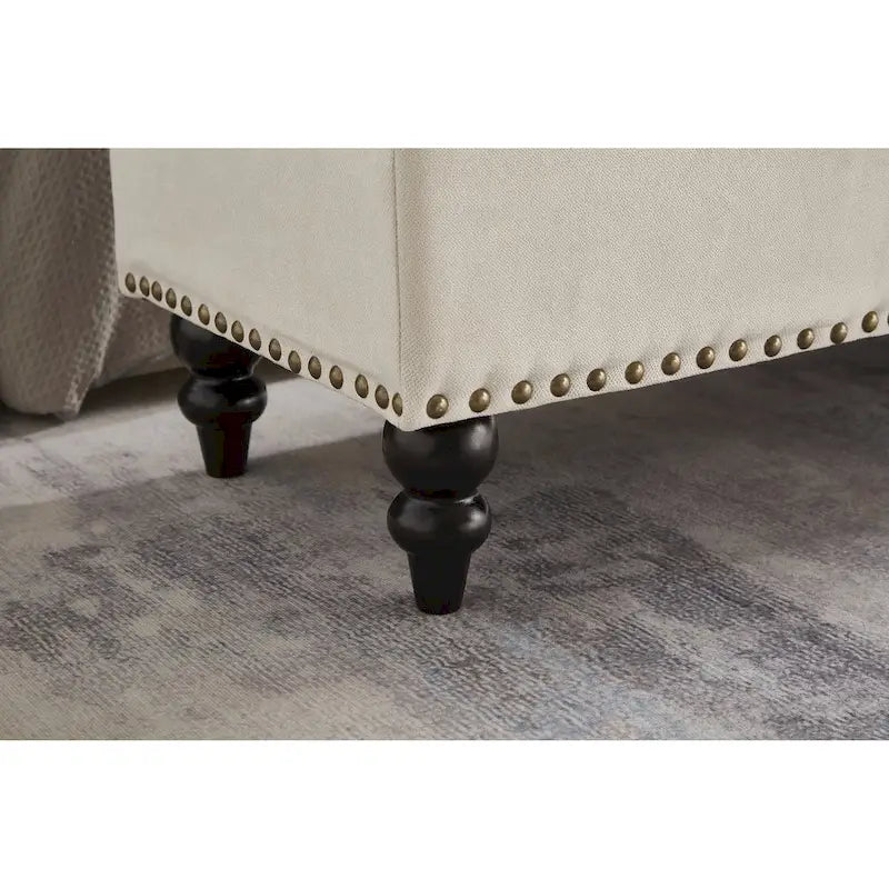 Banc/Ottoman de lit 59 po avec rangement
