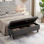 Banc/Ottoman de lit 59 po avec rangement