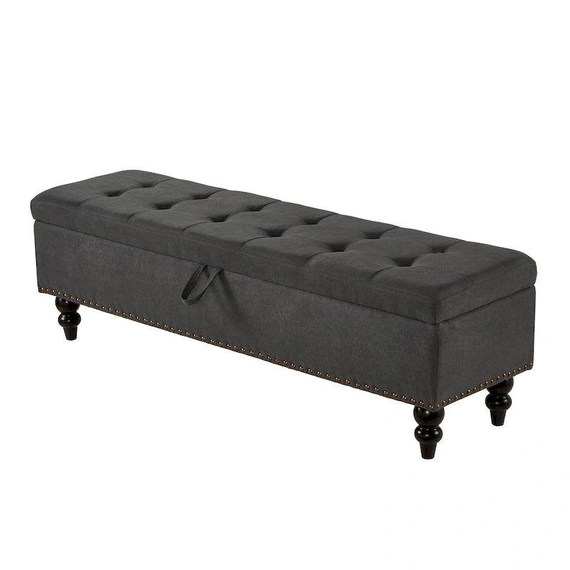 Banc/Ottoman de lit 59 po avec rangement