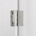 Armoire de rangement avec porte unique et tiroir RiverRidge Somerset pour salle de bain et buanderie, avec étagère réglable - Blanc