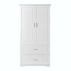 Armoire de salle de bain haute avec tiroirs et étagère réglable