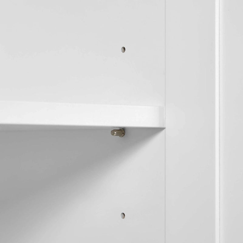 Armoire de salle de bain haute avec tiroirs et étagère réglable
