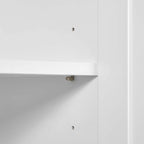 Armoire de salle de bain haute avec tiroirs et étagère réglable