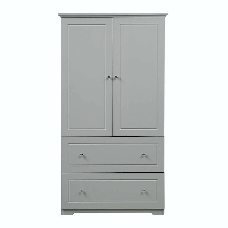 Armoire de salle de bain haute avec tiroirs et étagère réglable
