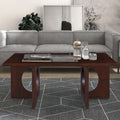 Table Basse Rectangulaire en Bois Contemporain