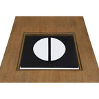 Table Basse Rectangulaire en Bois Contemporain