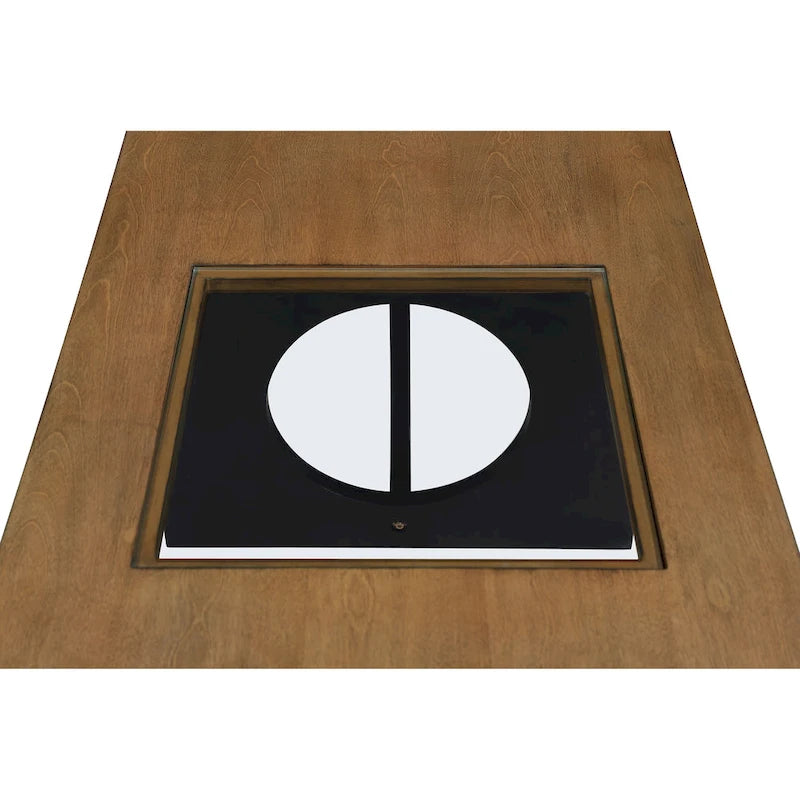 Table Basse Rectangulaire en Bois Contemporain